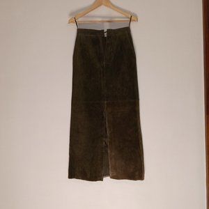 Leather skirt